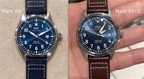 iwc mark 20 vs 18